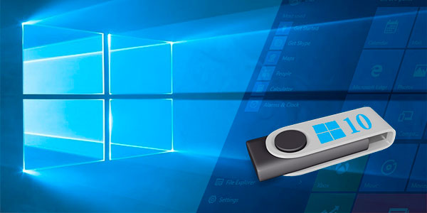 Запуск Windows 10 с флешки без жесткого диска