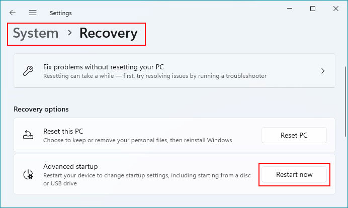 Как восстановить резервную копию Windows