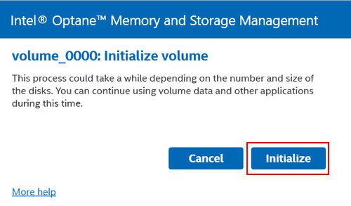 Intel Rapid Storage Technology создание RAID