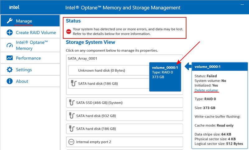 Для чего нужен Intel Rapid Storage Technology