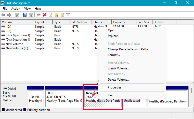 Extend Volume Not Active in Windows 11 Extend Volume Not Active in Windows 11