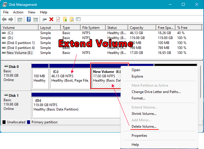 Как расширить диск в Windows 11 Как расширить диск в Windows 11