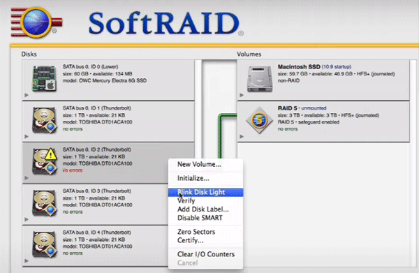 Creating Software RAID in Mac OS Creating Software RAID in Mac OS