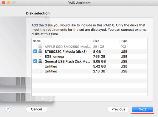 Creating Software RAID in Mac OS Creating Software RAID in Mac OS