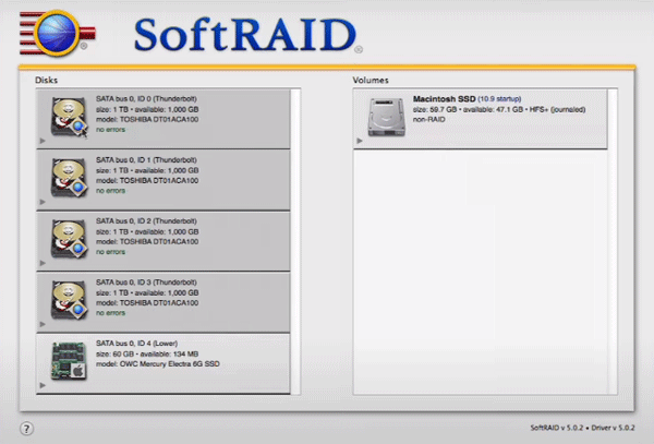 Creating Software RAID in Mac OS Creating Software RAID in Mac OS
