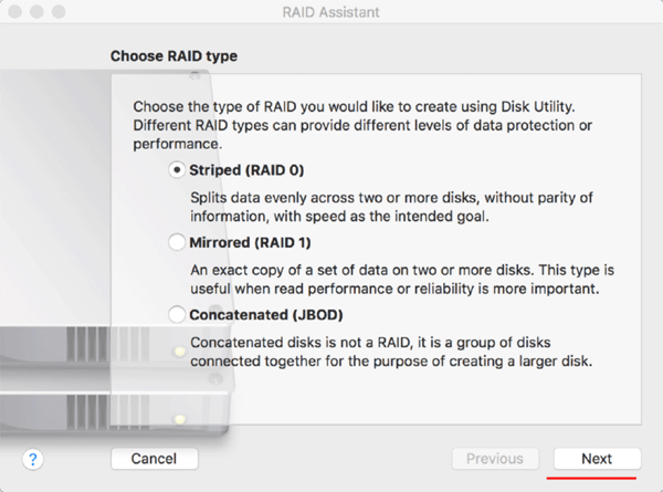 Creating Software RAID in Mac OS Creating Software RAID in Mac OS