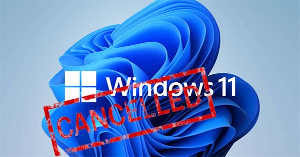 Как отменить обновление до Windows 11?
