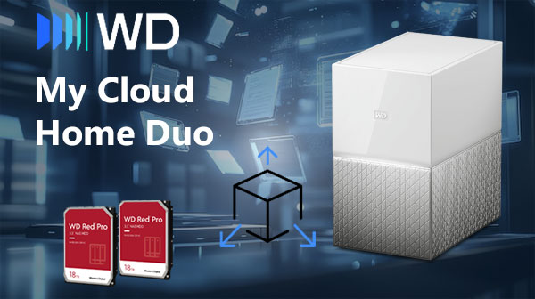 WD My Cloud Home Duo